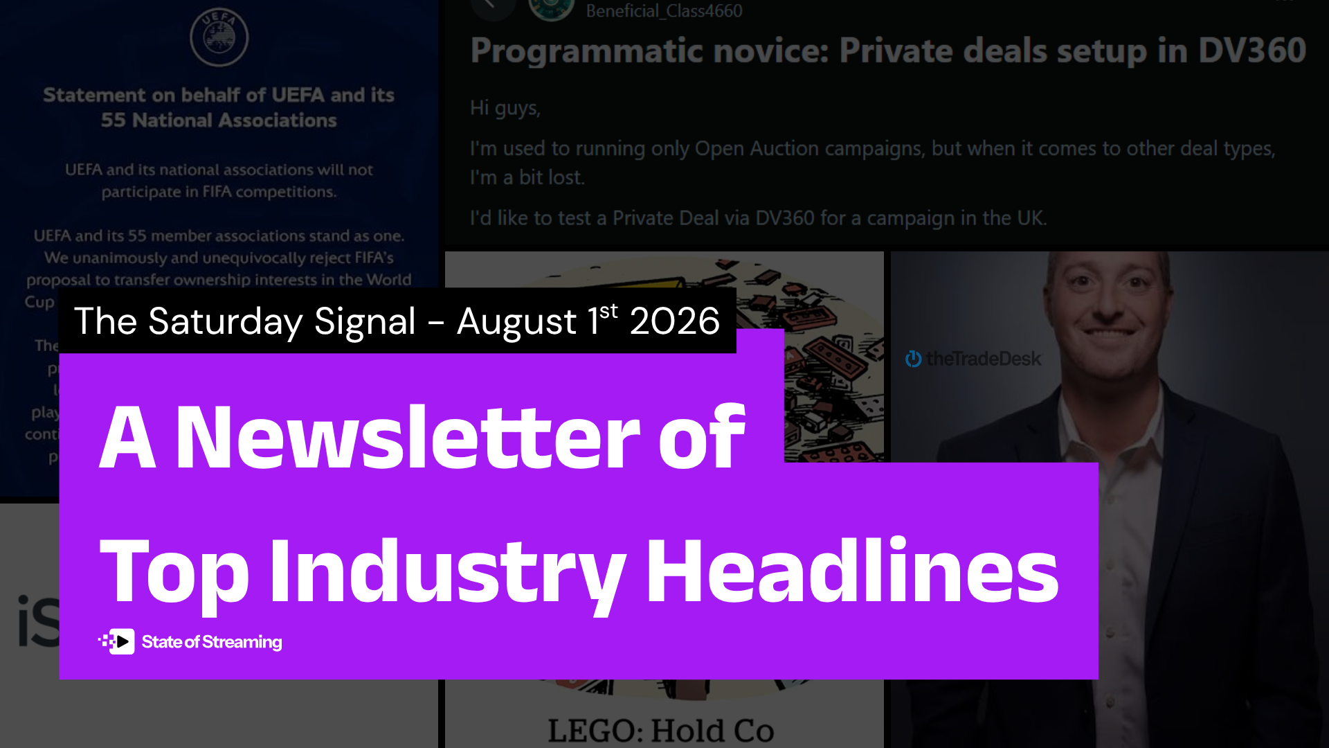 The Saturday Signal: A Weekly Digest of Top Stories from Around the Industry