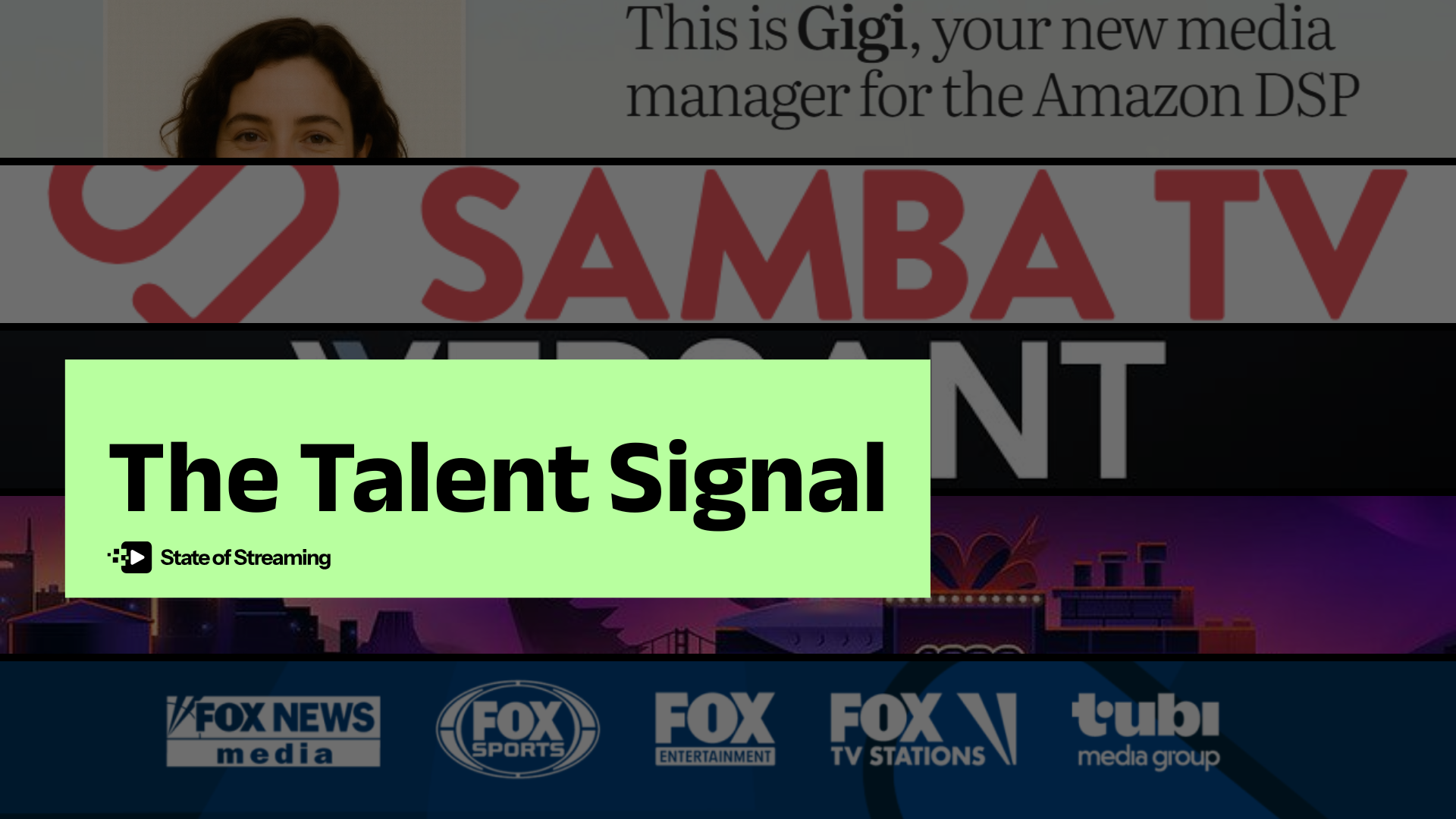 The Talent Signal: Who's hiring in streaming?