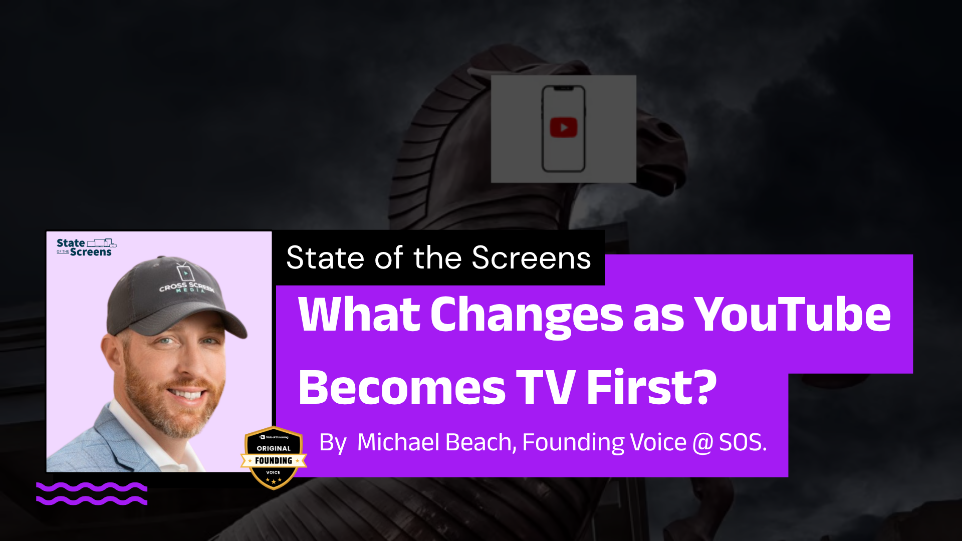 What Changes as YouTube Becomes TV First? State of the Screens | A Column by Michael Beach